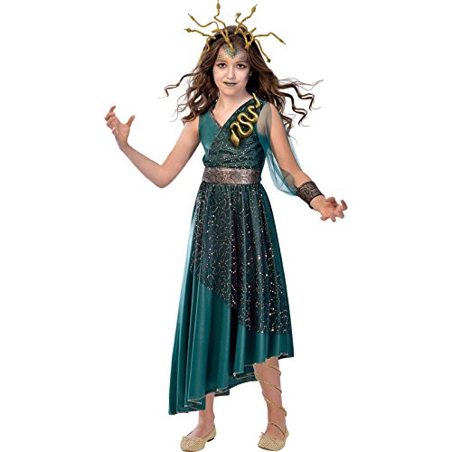LKXHarleya - Diadema de disfraz de serpiente medusa, tocado medusa