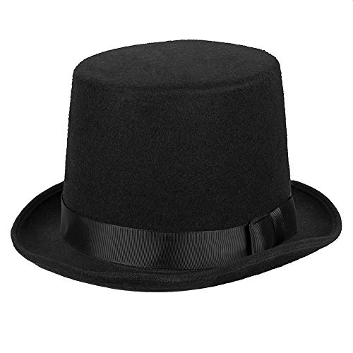 disfraz con sombrero negro 1