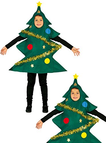 disfraz de arbol de navidad infantil 1