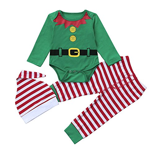 como hacer un disfraz de duende navideño para niño 1