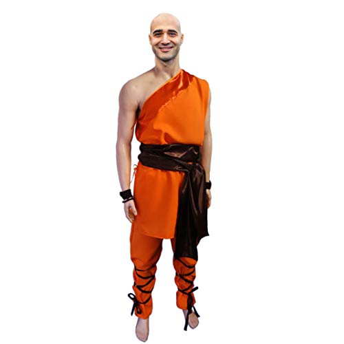Actual cojo Sensación ▷ disfraz de monje budista niño - El rey de los disfraces 【2022 】