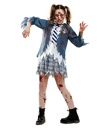 disfraz estudiante zombie niña 1