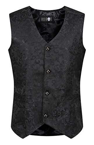 chaleco negro hombre disfraz 1
