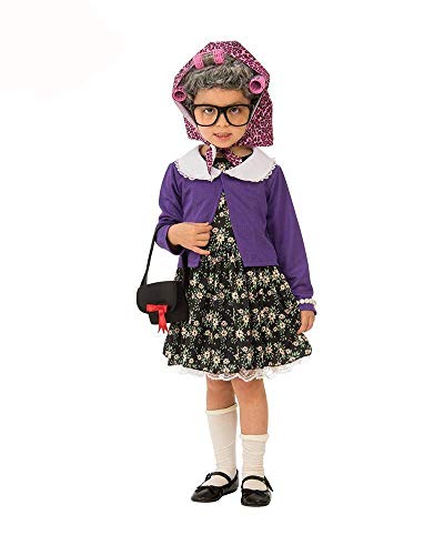 disfraz niña anciana 1