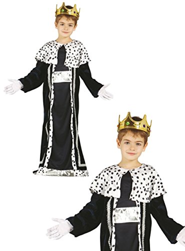 disfraz rey melchor niño 1