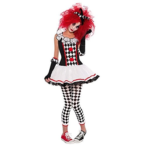 disfraz payaso mujer halloween 1