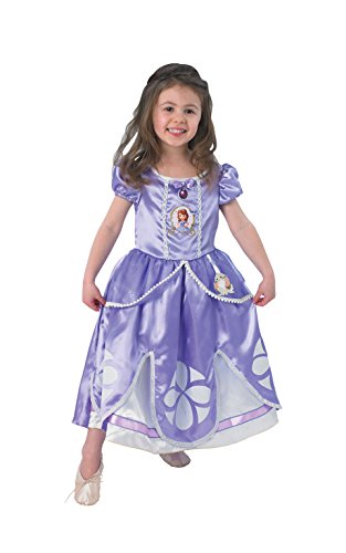 disfraz de Sofía para cumpleaños FYMNSI Disfraz de princesa para niña Blancanieve Bella Durmiente conjunto de 3 piezas Cenicienta 