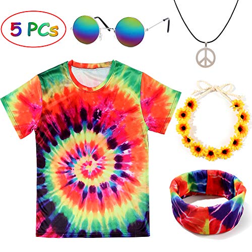 disfraz de hippie mujer party fiesta 1