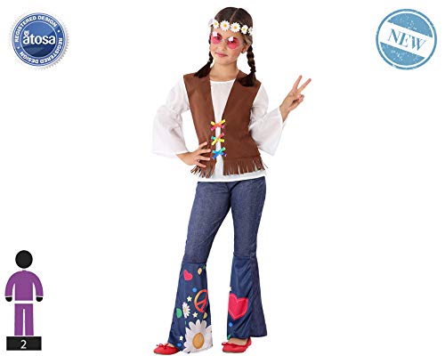 disfraz de hippie niña 1