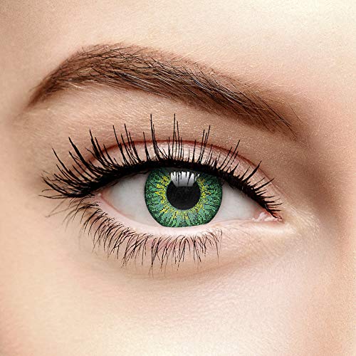 lentillas verdes disfraz 1