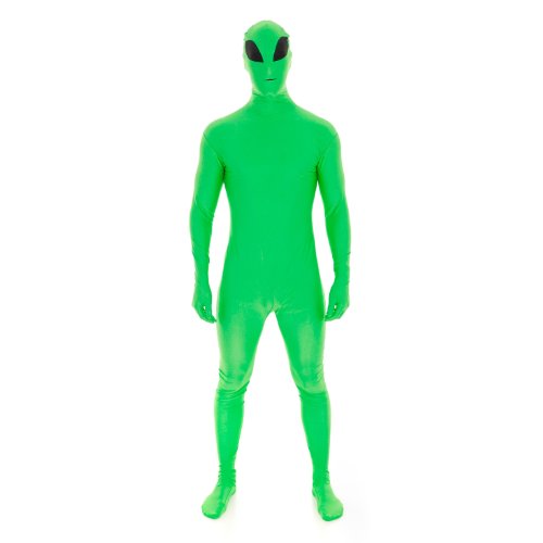 disfraz alien verde 1