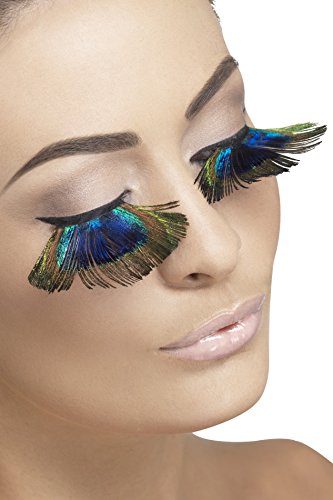 maquillaje disfraz pavo real 1