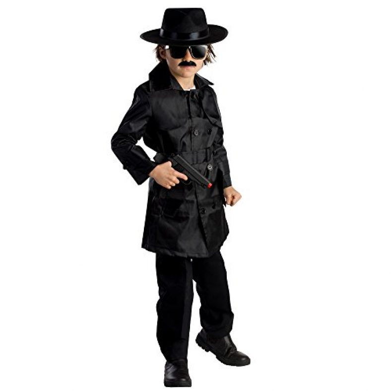 Set De Accesorios De Agente Secreto – Gafas, Corbata, Auricular, Tarjeta Y Mini Auricular, Disfraz FBI Para Hombres, Mujeres Y Niños