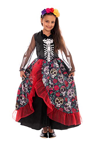 disfraz de esqueleto para niña 1