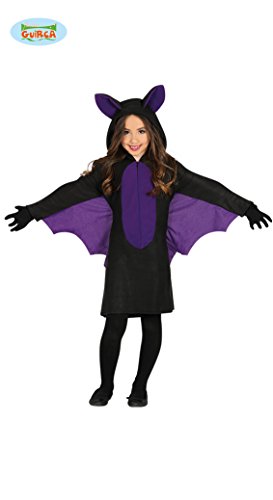 Disfraz De Murciélago Para Niña Con Tutú LED Luminoso, Alas, Varita, Diadema Y Tatuaje – 5 Piezas Para Halloween Y Carnaval 3-8 Años